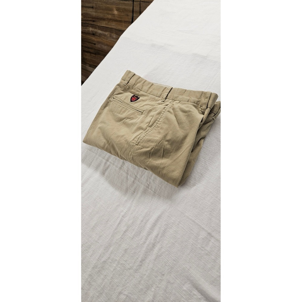 Polo Golf Ralph Lauren Khaki Chino Pants Mens 32/30 Tan Cotton Twill Stretch